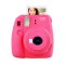 富士instax立拍立得 一次成像相机 mini9相机 火烈鸟粉