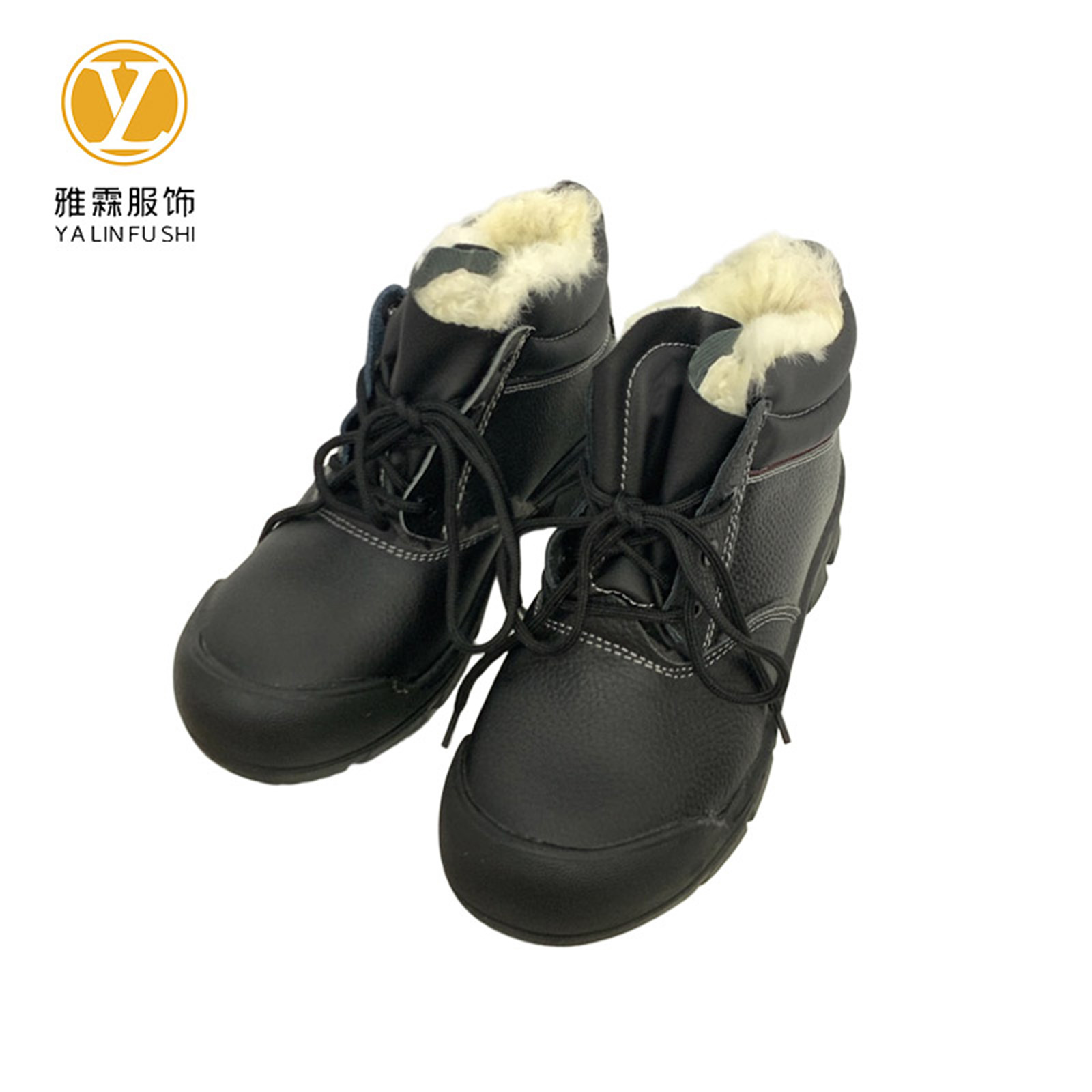 雅霖服 耐高温防刺穿牛皮鞋YLFZL38 双高清大图