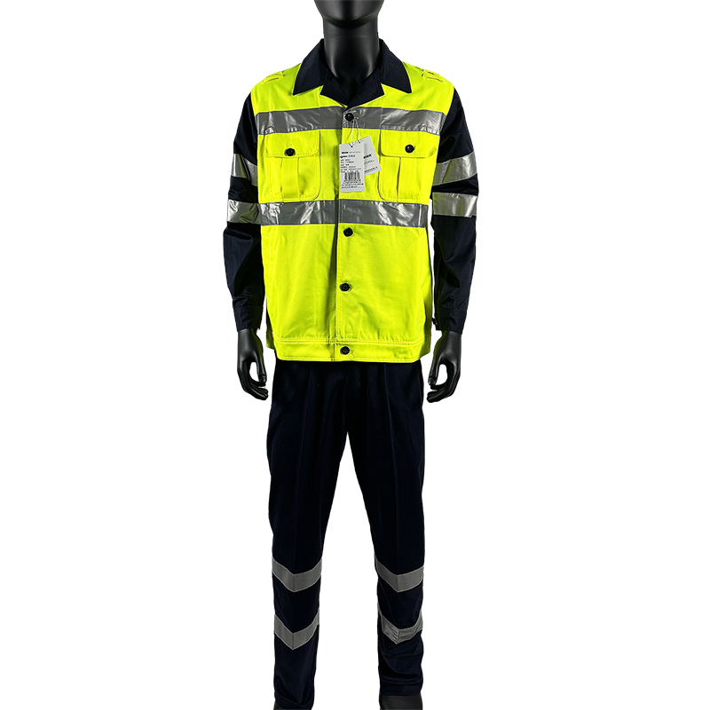 耐适达 高可视警示防护工作服套装 NSD6081/套高清大图