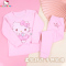 hellokitty女童内衣套装保暖儿童厚款秋衣秋裤宝宝秋衣小女孩睡衣秋冬