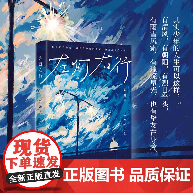 [赠书签+拍立得+明信片]左灯右行 如琢 著 严灼×陆君知 双向救赎 新增番外童年 青春文学高清大图