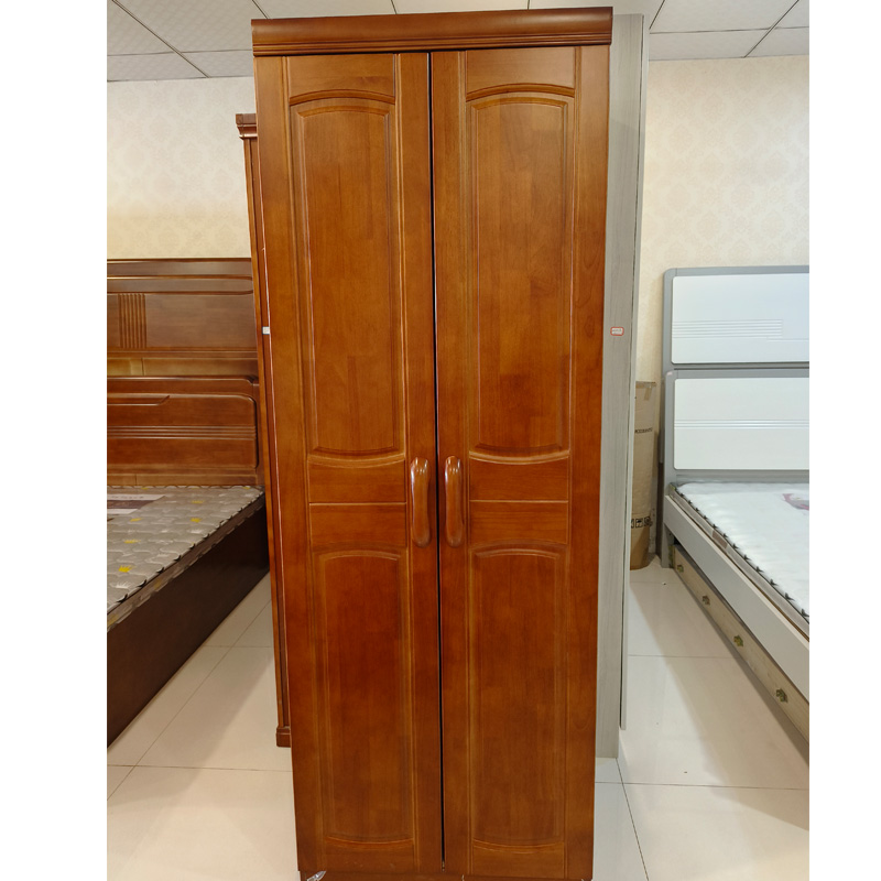 东业家具 实木两门衣柜DY-23G酒店家具衣柜(800*550*2000)组高清大图