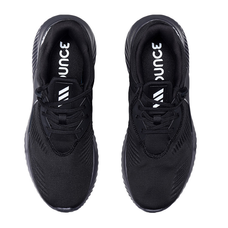 [自营]adidas男鞋跑步鞋ALPHABOUNCE小椰子休闲运动鞋BD7091 BD7091黑色