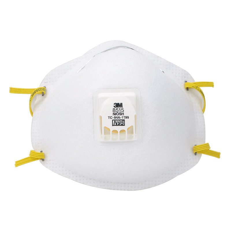3M 8515CN口罩 防护防雾霾PM2.5防粉尘非油性颗粒物防护 罩杯yzl 8515CN (1盒10只)