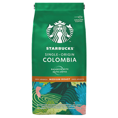 星巴克Starbucks 哥伦比亚研磨[中度烘培]咖啡粉200g