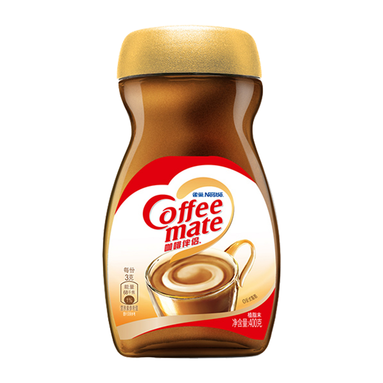 雀巢(Nestle)咖啡伴侣400克/瓶 奶精植脂末 咖啡好伴侣 奶茶果汁冲饮高清大图