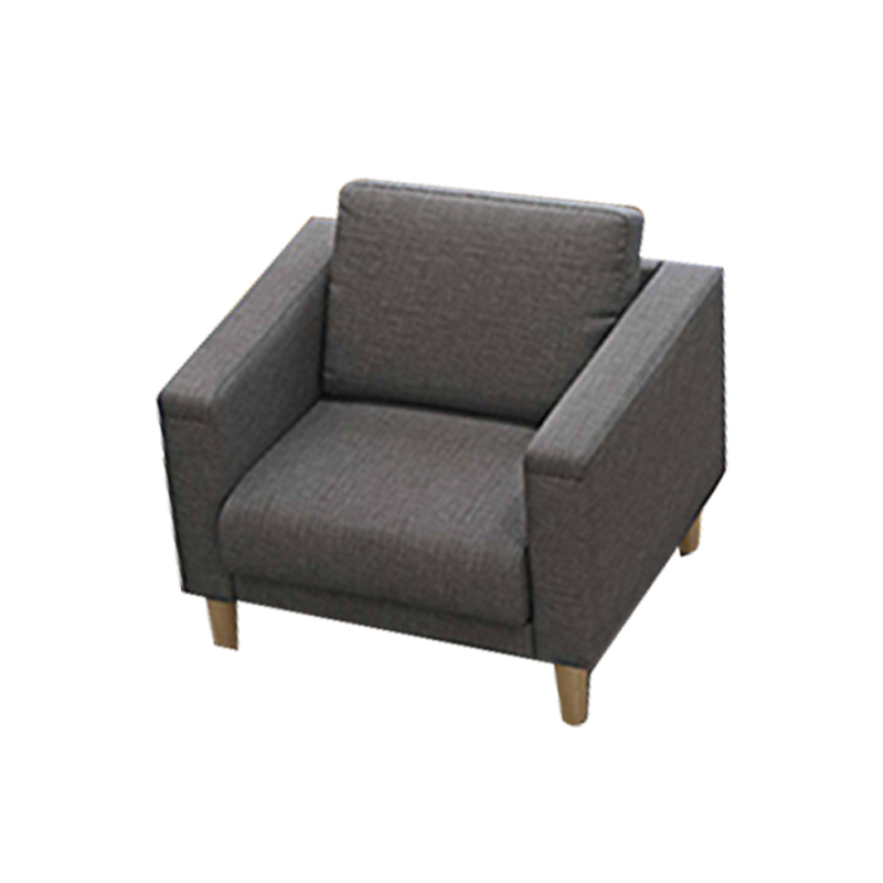 富和美沙发办公沙发接待会客办公室家具办公沙发休闲沙发洽谈沙发151单人位沙发高清大图