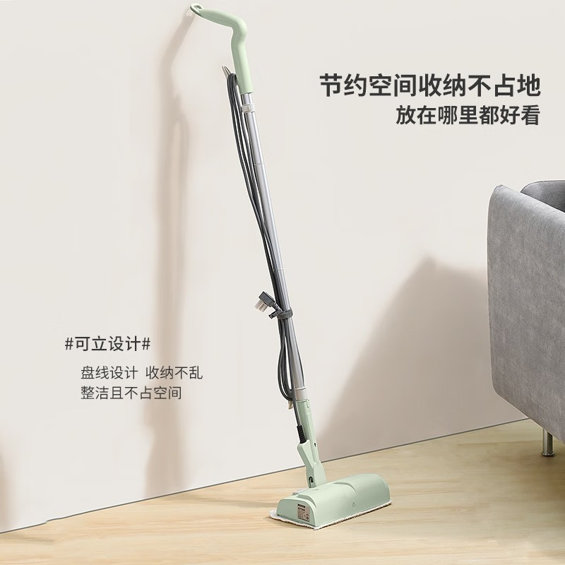 利仁(Liven) 蒸汽拖把手持擦地机高温蒸汽除菌电动非无线拖地机洗地擦地机地板清洁机ZTB-W809高清大图