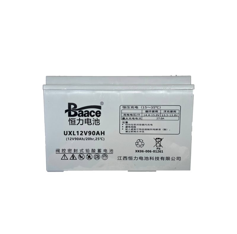 BAACE恒力铅酸蓄电池UXL12V90Ah(含配件卸货)块高清大图