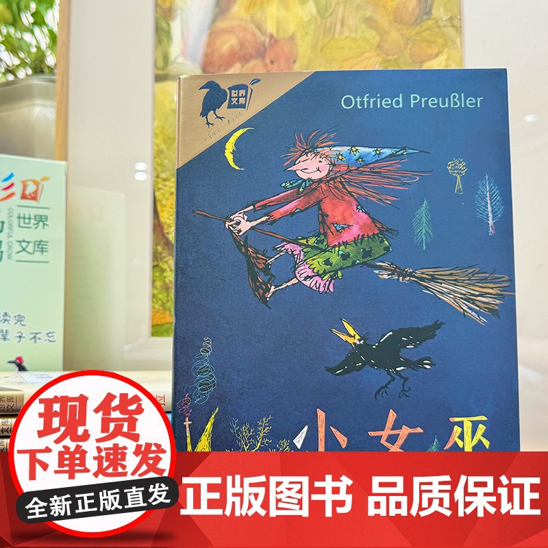 彩乌鸦世界文库·小女巫 一部让性格内向的孩子勇敢发声的作品儿童心灵成长的基础阅读之书彩乌鸦世界文库一口气读完一辈子不忘高清大图