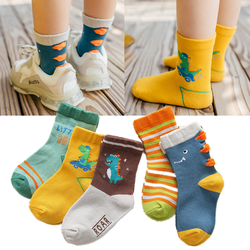 热卖儿童袜子纯棉秋季春秋季秋冬季中筒男童女童宝宝小学生棉袜童袜潮