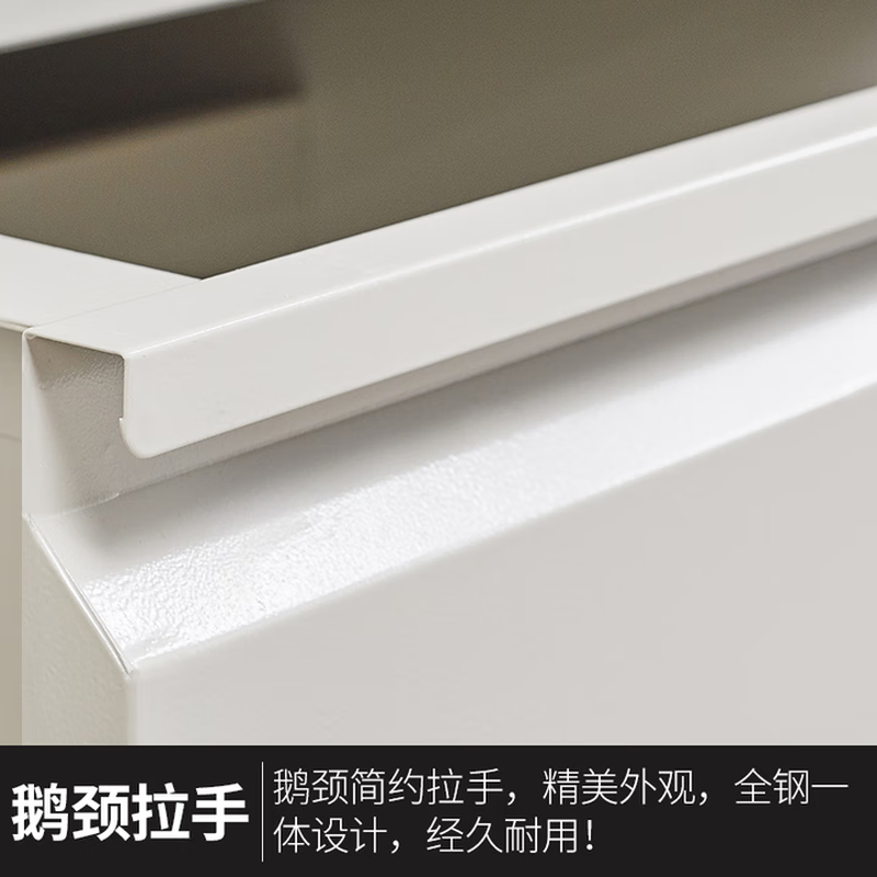 信京钢制营具高低床公寓宿舍加厚班排双人床含床下柜鞋柜高配款高清大图