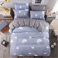 床上用品四件套一米二五八 1.2三件套1.5被单被套1.8/2.0m床单款多功能时尚创意床上用品床品套装床品套