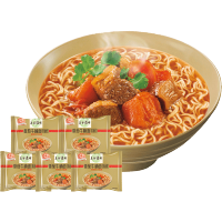 五谷道场番茄牛腩面107g*5 非油炸方便面袋装速食面 袋面泡面5连包 方便食品 夜宵 汤面五连包