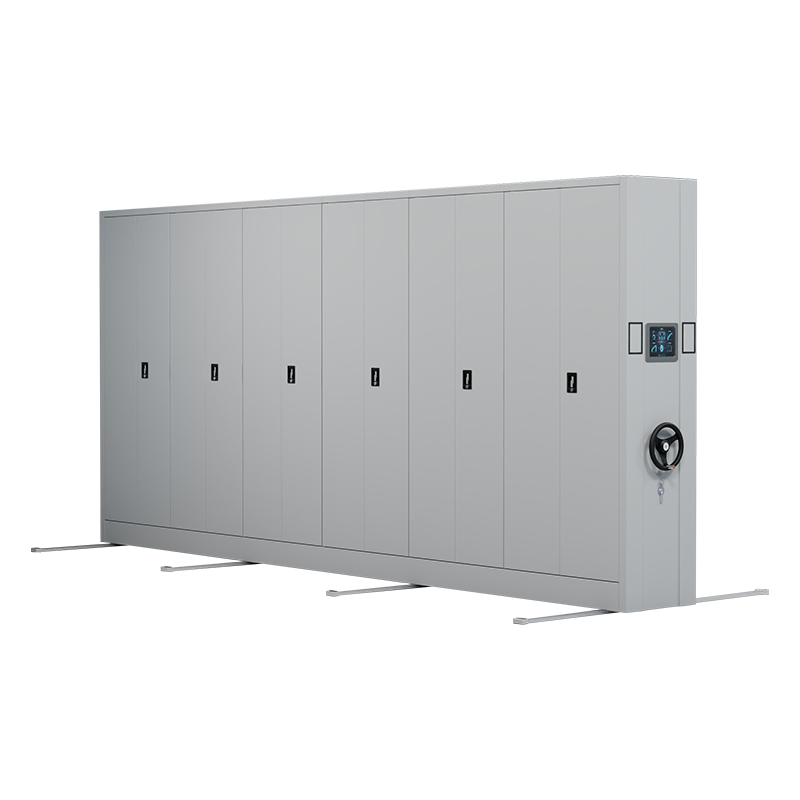 臻远 ZY-MJJA-41 智能密集架移动式档案柜钢制轨道智能密集柜 通门 一列6组