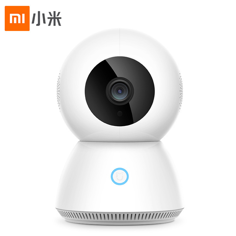 小米米家小白智能摄像机增强版1080P高清全景网络摄像头搭载小爱同学家用监控360度红外夜视无线手机移动监测远程商用安防
