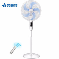 艾美特(AIRMATE)电风扇落地扇遥控立式风扇家用办公室风扇 FS40103R 5叶白色