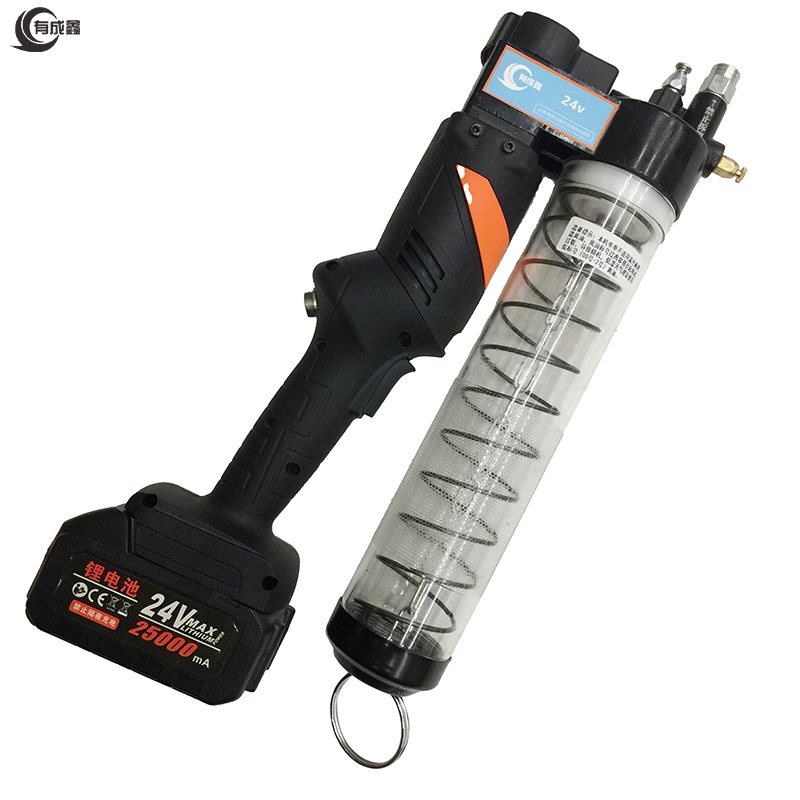 有成鑫 一电一充 两用款24V 充电式电动黄油枪锂电池 台高清大图