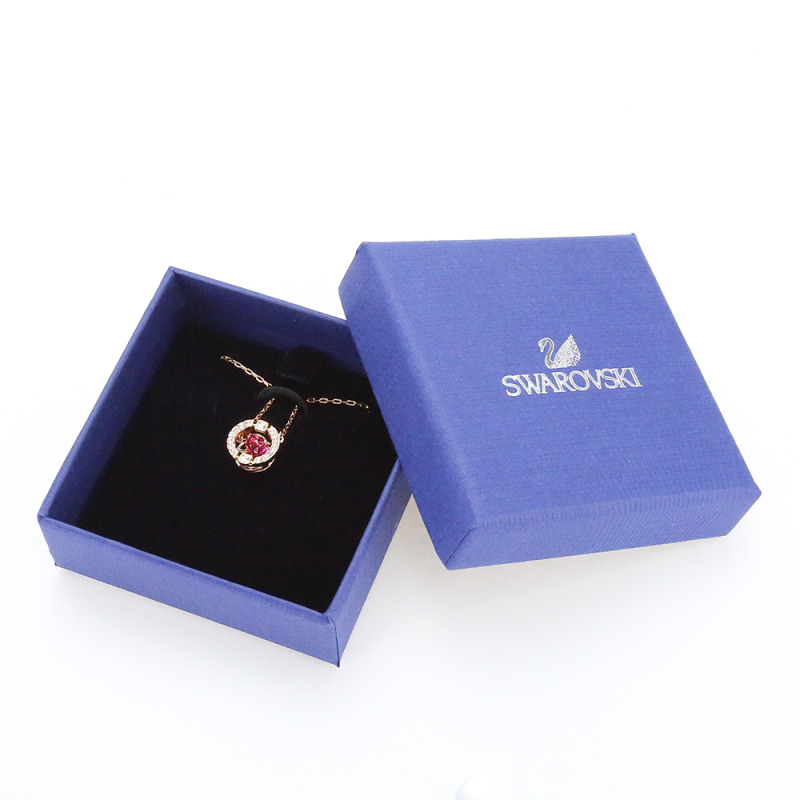 施华洛世奇(SWAROVSKI) 红色色跳动的心水晶项链 女士 人造水晶 送恋人5279421