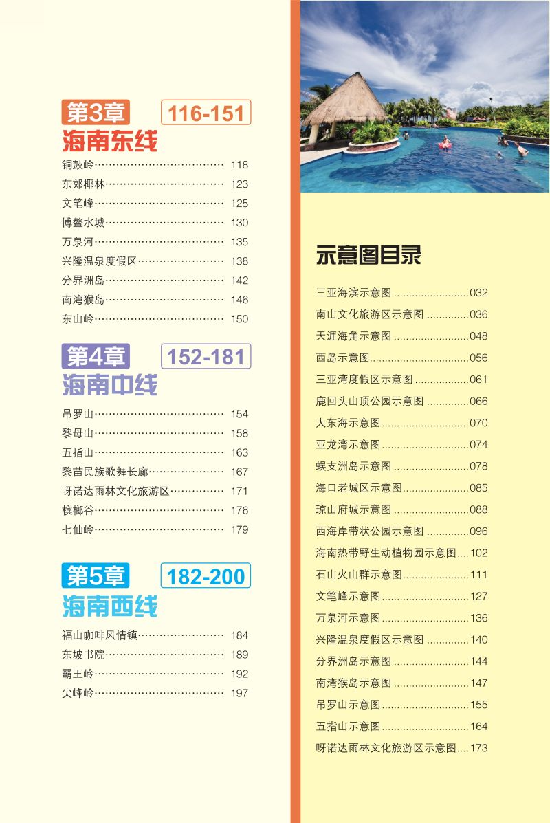 [正版]海南深度游中国自助自驾游海南特色旅游书 海南旅游玩全攻略度假胜地三亚湾度假区海上运动天堂热带雨林浓情海滩海南旅游高清大图