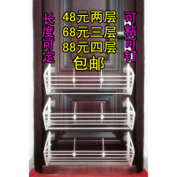 苏宁放心购免钉防盗粘贴置物后挂式鞋架收纳简易寝室小户型墙壁挂式客厅A-STYLE