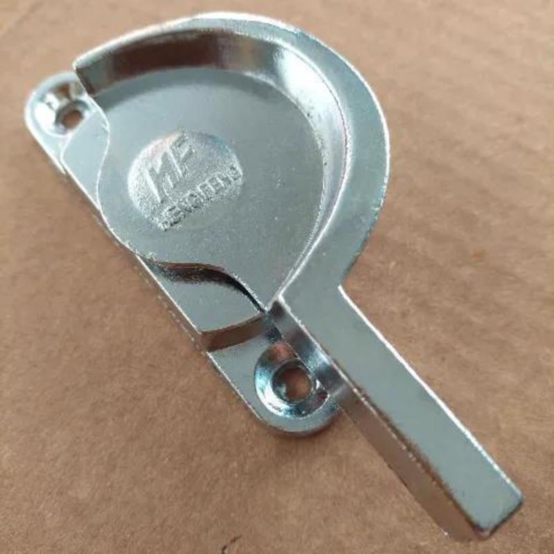 hf直钩右手4个4支装90铝合金门窗锁扣老式推拉平移窗户月牙锁搭扣门窗