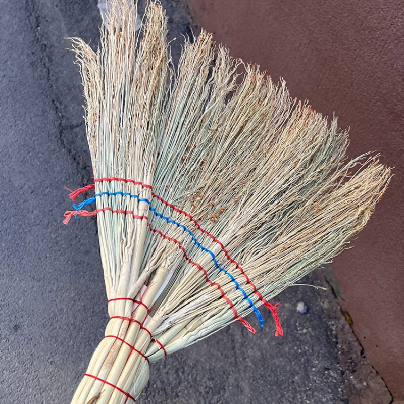 礼千初 高粱扫把脱壳金丝苗无壳扫把硬扫帚懒人笤帚大扫把小笤帚手编高清大图