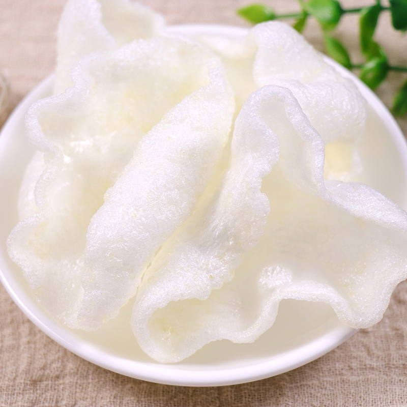 一品爽 虾片200g*2 油炸原料 虾片自己炸 网红膨化食品高清大图