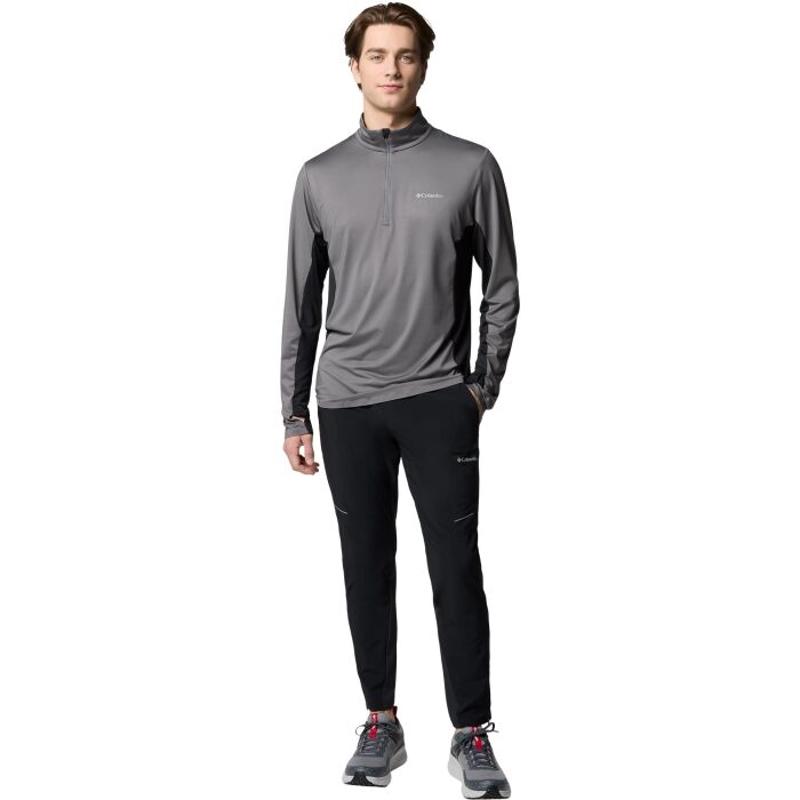 哥伦比亚(Columbia)男士运动长裤弹力腰头防泼水透气耐磨户外休闲高清大图