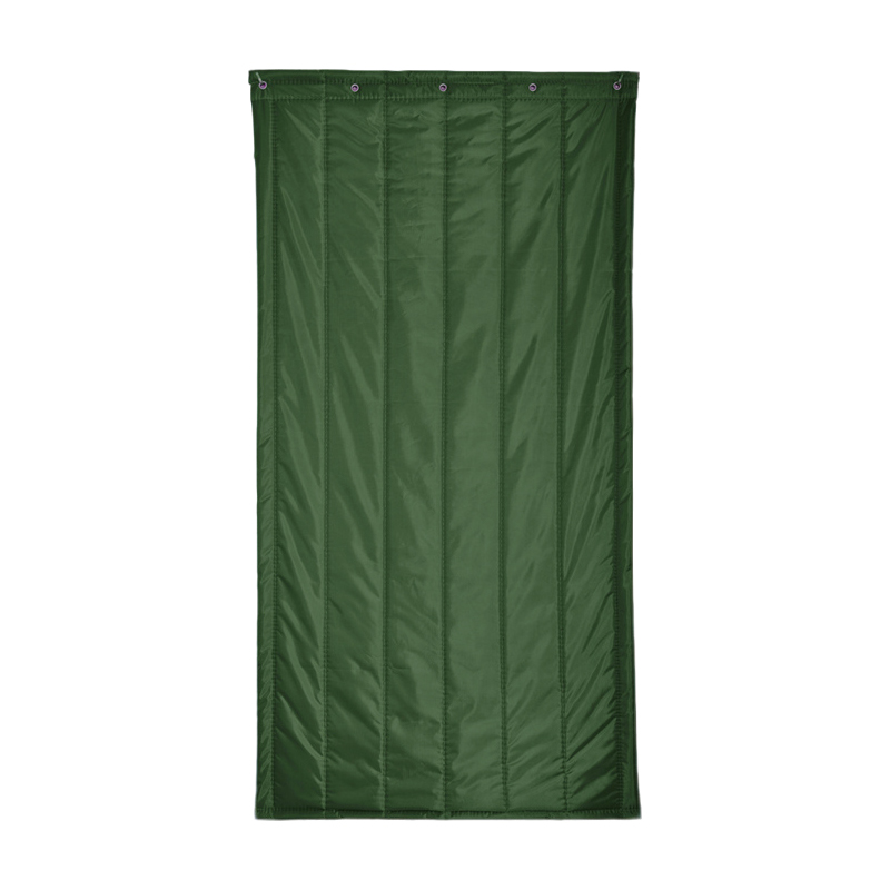 天空桥 棉门帘 MML-193军绿色无窗口八层棉 平方米高清大图