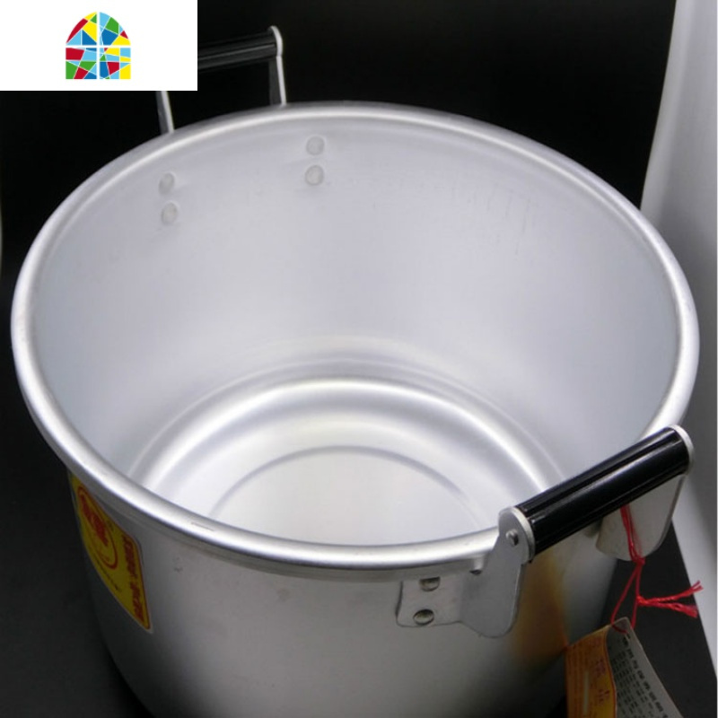 耐用王铝汤锅特厚型铝制汤锅特厚老式大铝锅锅具3256cmfenghou32cm特