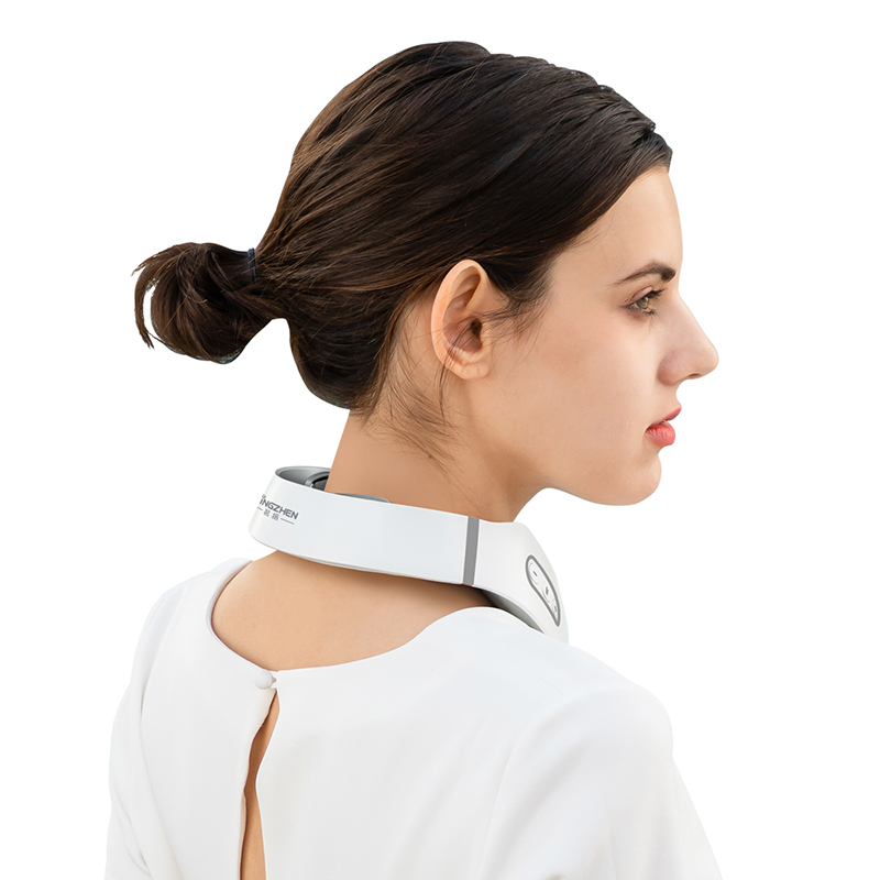 茗振颈椎按摩仪(按键款)N3双核按摩高清大图