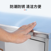 域赢洁净车间不锈钢车间工具柜工具箱矮柜带锁不锈钢矮柜304材质