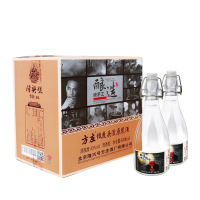 方庄43度500ml清香型低度大曲头渣原浆酒 整箱（500ml*6）