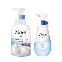 多芬(DOVE) 深层营润浓密沐浴泡泡400ml+保湿水嫩洁面泡泡160ml