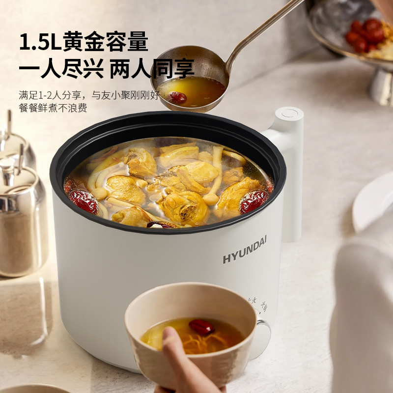 HYUNDAI(韩国现代) 液体加热器(电煮锅)DZG-450C高清大图