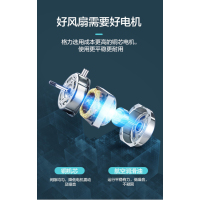 格力(GREE)[国家补贴]电风扇家用节能落地扇学生立式大风量客厅宿舍机械五叶扇 FD-4012-WG 黑