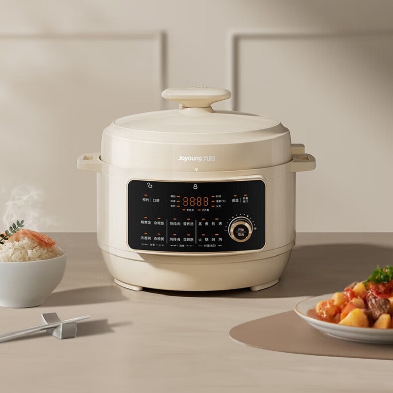九阳(Joyoung)电压力锅5L电高压锅大容量智能压力煮饭煲汤压力锅50H350
