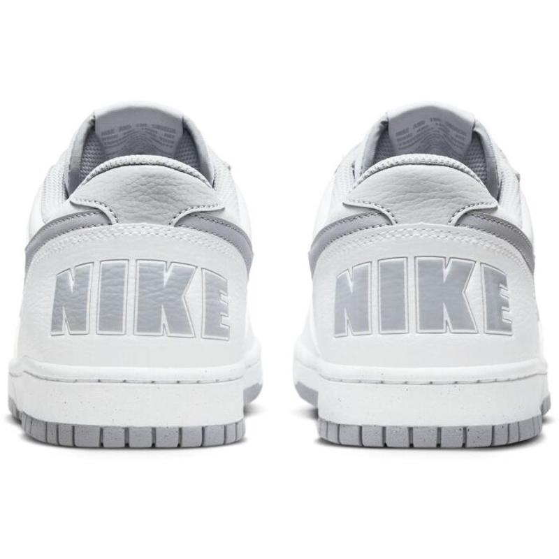 耐克(NIKE)男款运动休闲跑鞋百搭皮质刺绣拼接经典低帮鞋高清大图