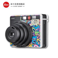 徕卡(Leica) SOFORT相机一次成像立拍立得相机 特别涂鸦版 内增肩带+彩色双包相纸