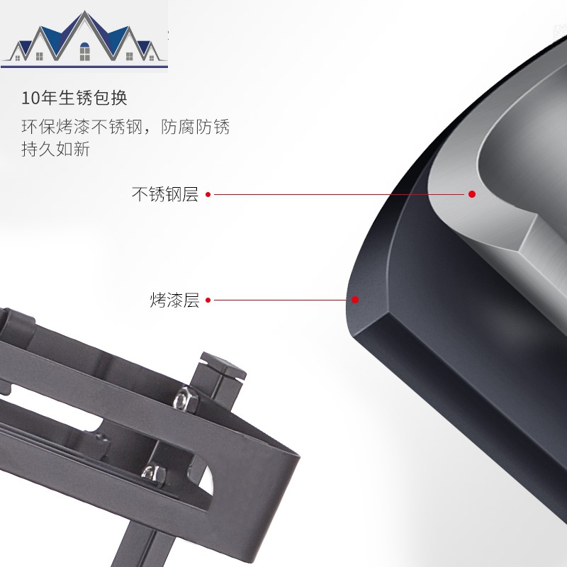 不锈钢黑色调味料置物架厨房桌面用品架子放调料盒油盐酱醋收纳架 三维工匠高清大图