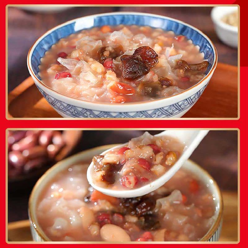 达利园 桂圆银耳八宝粥360g*12罐 方便速食早餐粥杂粮粥 礼盒整箱装 (新老包装随机发货)图片