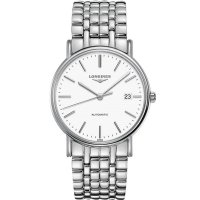 浪琴(Longines)瑞士手表 瑰丽系列 自动机械 商务 正装真皮男表 时尚 休闲 男表L4.921.4.11.2