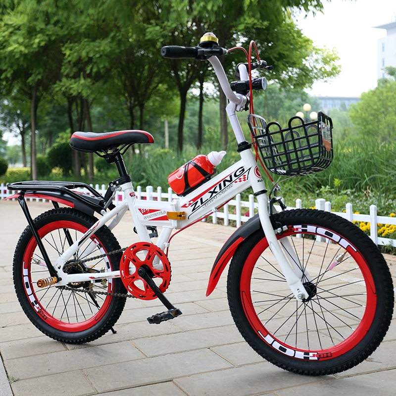 魅扣折叠儿童山地自行车67891012岁15中大童女男孩20寸小学生变速