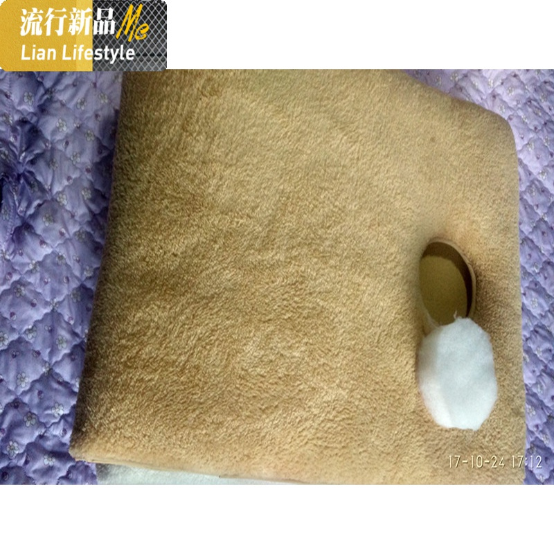 床垫子 带洞院床垫护垫 按摩床防滑垫被 羊羔绒床垫加厚 三维工匠