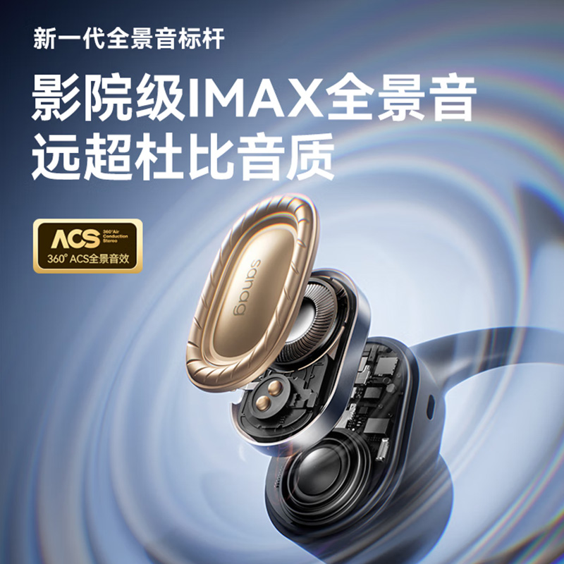 塞那 sanag C16S 挂耳式蓝牙耳机 44*45*45mm 铂金米高清大图