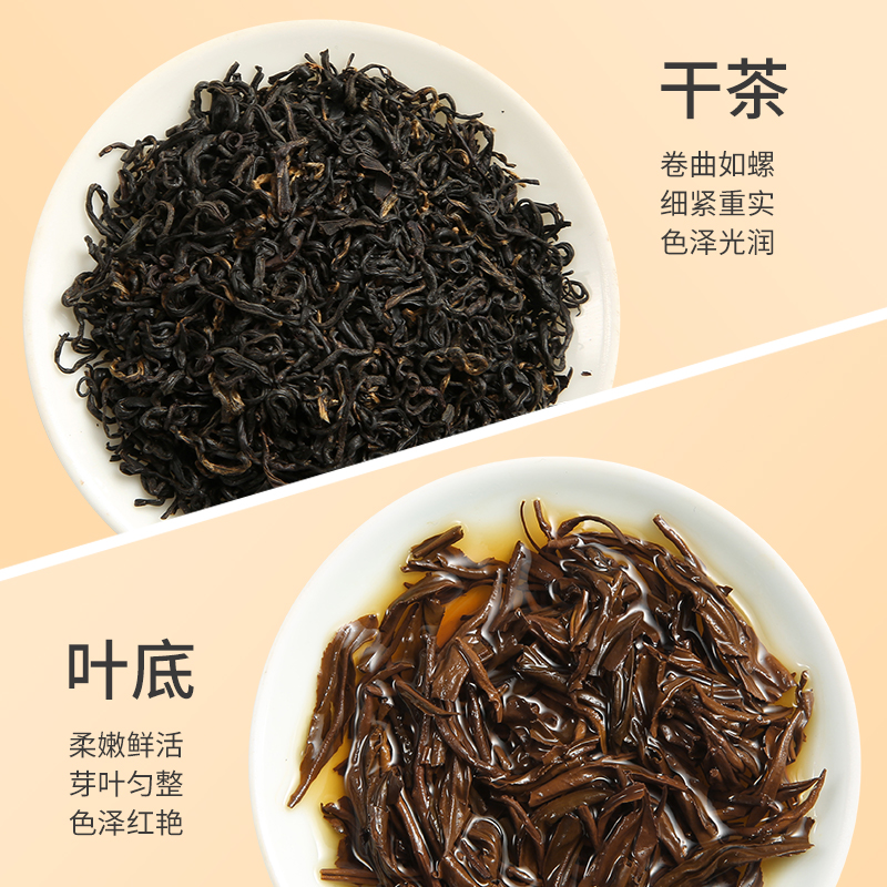 祥源茶红茶 早春祁红香螺祁门红茶浓香特级40g罐装茶叶尝鲜自己喝送礼物高清大图