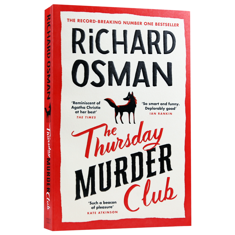[正版]周四谋杀俱乐部 英文原版 星期四谋杀俱乐部The Thursday Murder Club Richard O