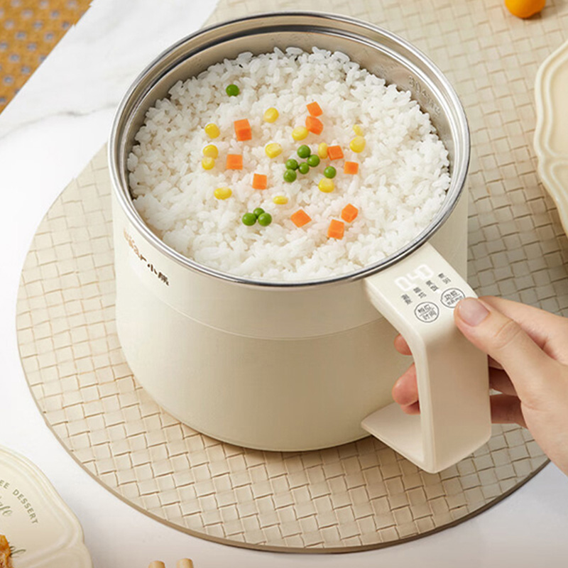 小熊电热火锅1.7L多功能不锈钢清洗方便DRG-N17R3高清大图