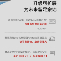 戴尔(DELL)成就3681升级3690办公商用台式机电脑主机 升级十代i3-10105 8G内存 1T机械+256G固态 定制 迷你主机高性能财务税控台式电脑+21.5英寸显示器